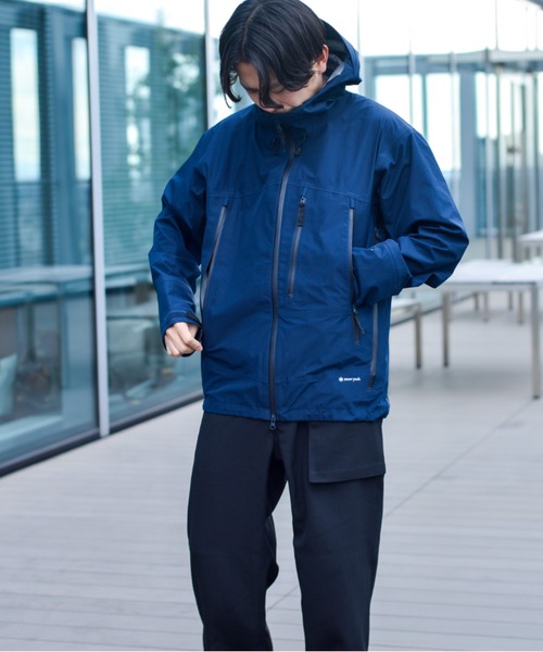 スノーピーク　透湿防水ジャケット　L ブラック スノーピーク 透湿防水ジャケット L ブラック snow peak