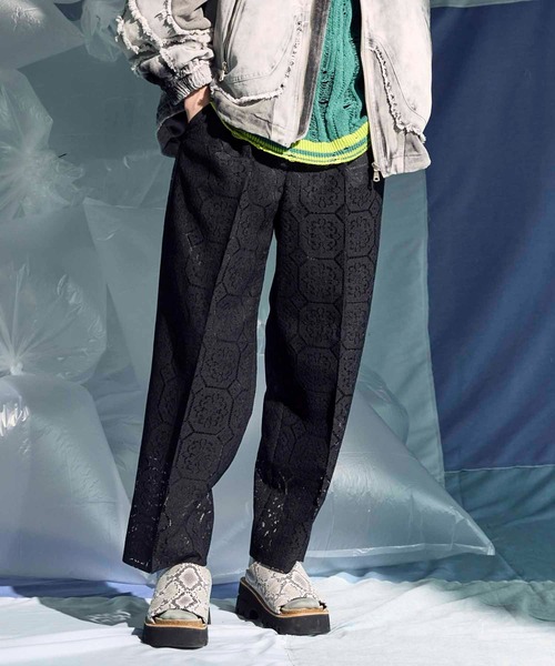 MAISON SPECIAL ワイドスラックス MAISON SPECIAL（メゾンスペシャル） スラックス 「UNISEX」「Italian