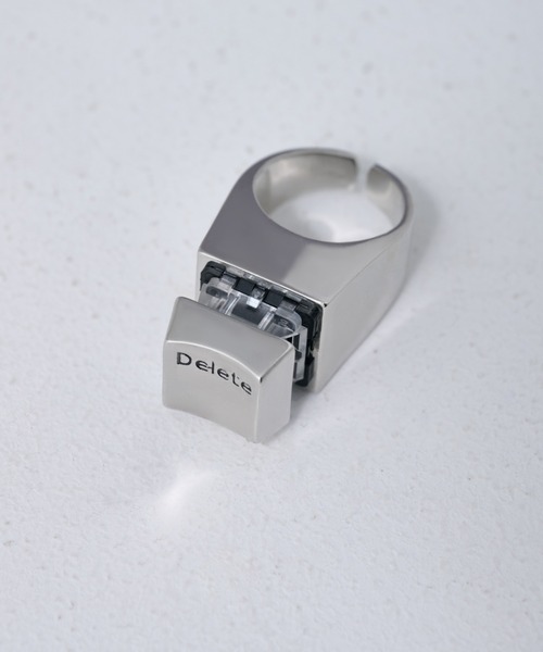 Ellno Loset（エルノロゼット） 指輪 リング Deleteリング メンズ