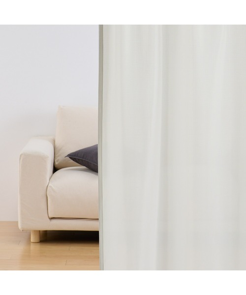 無印良品（MUJI） インテリア 熱を通しにくく透けにくいレースノン