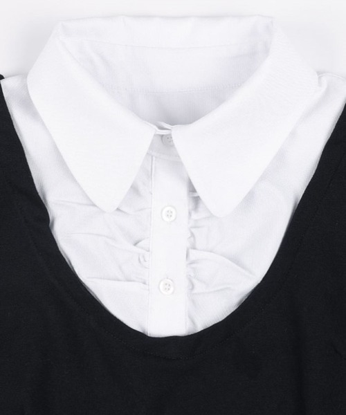ブラウス シャツ FANCY CLUB／リボンTシャツ レディース FANCY CLUB ブラウス シャツ CLUB／リボンTシャツ レディース