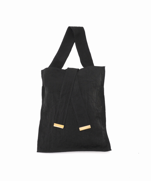 美品　ITTI 2WAYトートバッグ 強撥水加工 47cm×41cm マチ無黒 ITTI トートバッグ 「WEB限定/追加」ITTI/イッチ SLOBE別注 TOTE