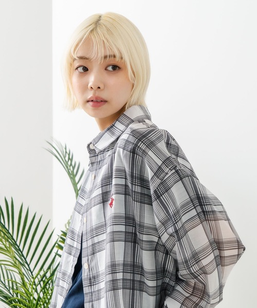 ブラウス シャツ BEVERLY HILLS POLO CLUB ビバリーヒルズポロクラブ チェックシャツジャケット レディース BEVERLY HILLS POLO CLUB ブラウス シャツ ビバリーヒルズ