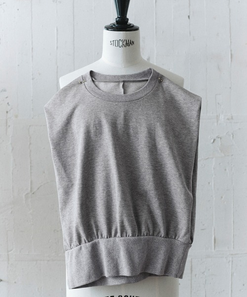 ADAM ET ROPE' tシャツ 「EMOELLE」・「サステナブル」スリーブ