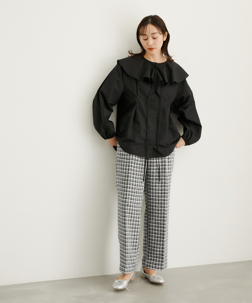 「LE CERCLE par rope'」 パンツ M ブラック レディース_画像2