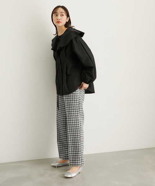「LE CERCLE par rope'」 パンツ M ブラック レディース_画像3