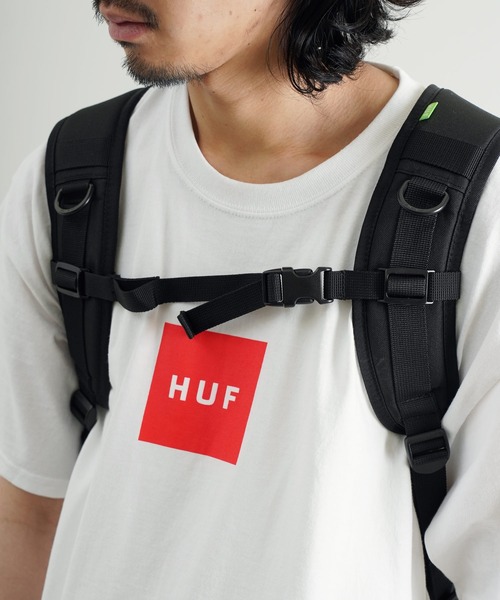 HUF 「HUF」 リュック FREE ブラック メンズ : ZOZOTOWN Yahoo