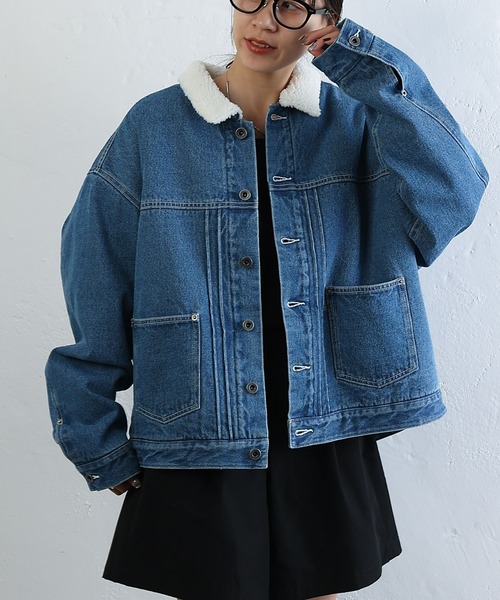 「COLONY 2139」 デニムジャケット MEDIUM ネイビー メンズ_画像3