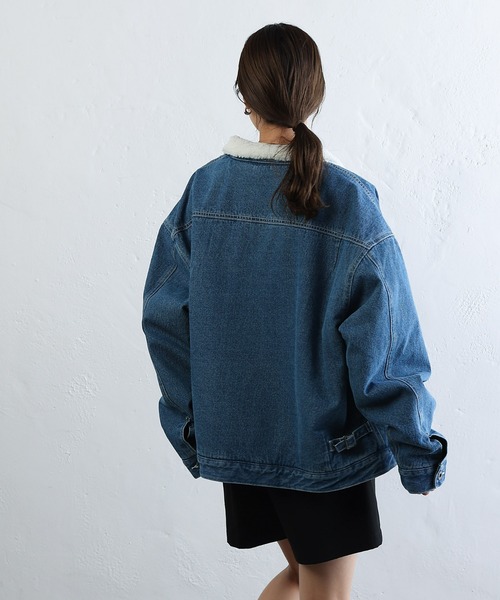 「COLONY 2139」 デニムジャケット MEDIUM ネイビー メンズ_画像4