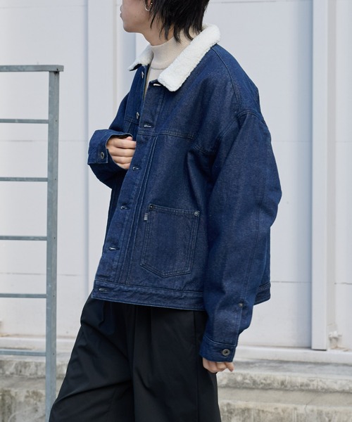 「COLONY 2139」 デニムジャケット MEDIUM ネイビー メンズ_画像8