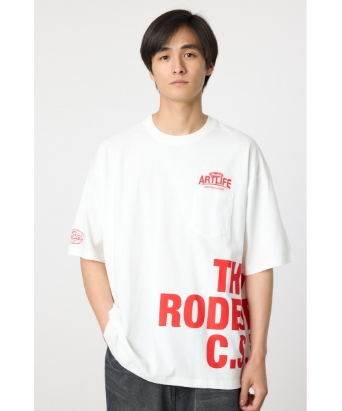 ロデオクラウンズ  メンズT RODEO CROWNS WIDE BOWL（ロデオクラウンズワイドボウル） tシャツ イ