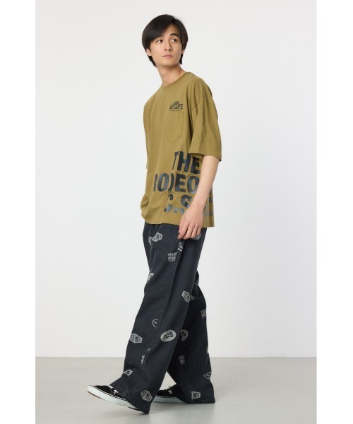ロデオクラウンズ  メンズT RODEO CROWNS WIDE BOWL（ロデオクラウンズワイドボウル） tシャツ イ