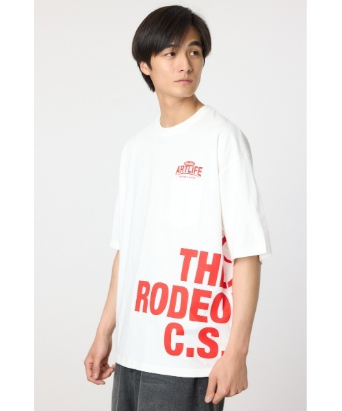 RODEO CROWNS WIDE BOWL tシャツ イレギュラーTシャツ メンズ