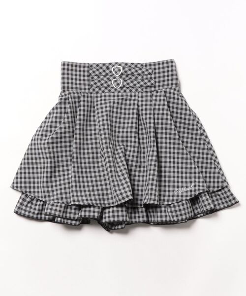 PINKHUNT パンツ ピンクハント ダブルベルト フレアスカート風