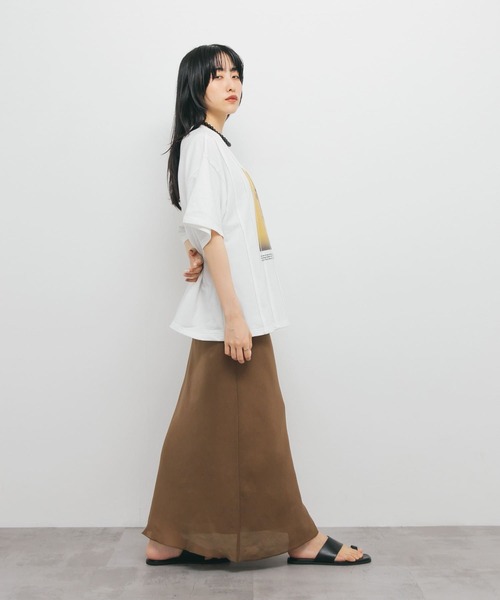 スカート s AZUL BY MOUSSY スカート スーパーストレッチ美タイトフロント