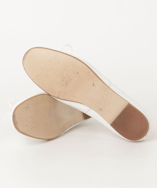【大人気・ホワイト】bonitas/バレエシューズ　23.5 SLOBEIENA SLOBE IENA 「SLOBE IENA」 「bonitas」バレエシューズ 23.5cm