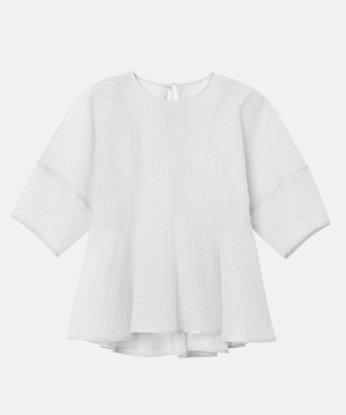 ブラウス シャツ シアージャカードブラウス / Sheer Jacquard Blouse レディース