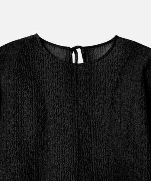 LE CIEL BLEU（ルシェルブルー） ブラウス シャツ シアージャカード