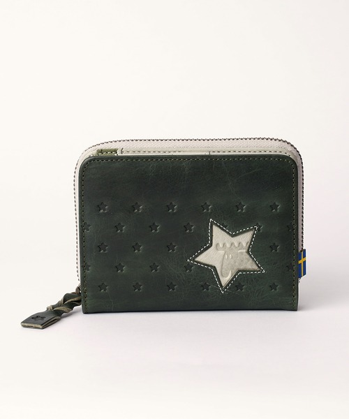 ぷーめん様 moz（モズ） 財布 「」star2 R二つ折り財布 86154 レディース メンズ