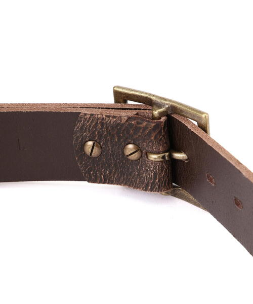 AVIREX ベルト CRACK LEATHER BELT / クラックレザーベルト