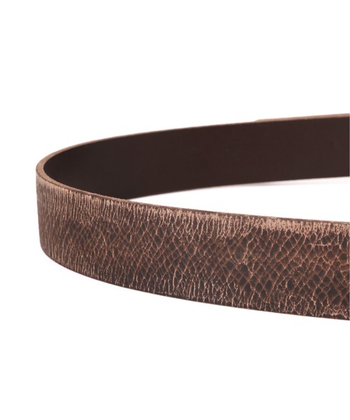 AVIREX ベルト CRACK LEATHER BELT / クラックレザーベルト