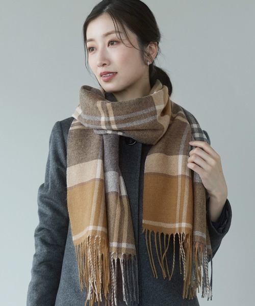 sankyo shokai（三京商会） マフラー ストール カシミヤ100% マフラー