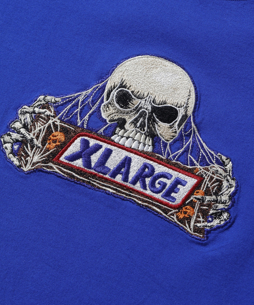 「XLARGE」 半袖Tシャツ L ブルー メンズ
