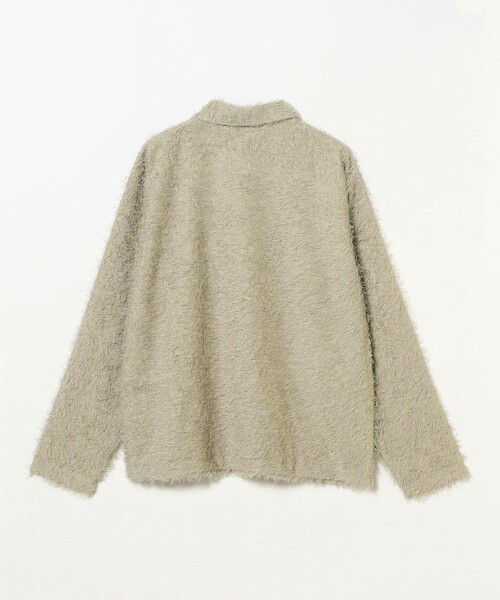 BEAMS（ビームス） シャツ リラックスフィット フリンジ シャツ メンズ