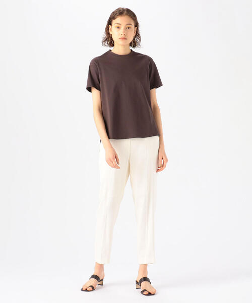 「TOMORROWLAND collection」 半袖Tシャツ S チャコールグレー レディース