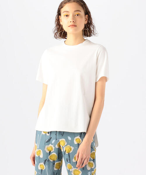 「TOMORROWLAND collection」 半袖Tシャツ S チャコールグレー レディース