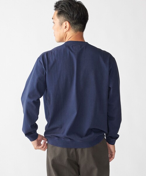 シップス（SHIPS）/SHIPS: AUTHENTIC コットン スウェット ロングスリーブ Tシャツ SHIPS（シップス） tシャツ SHIPS: AUTHENTIC コットン スウェット