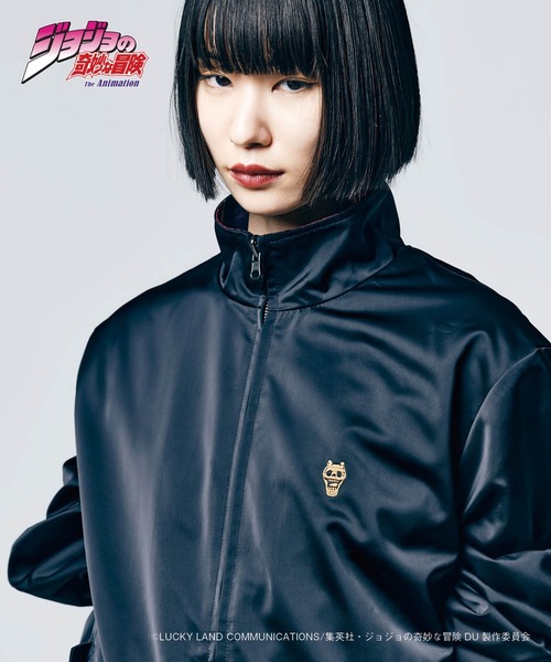 glamb（グラム） ブルゾン「ジョジョの奇妙な冒険コラボ」 L パープル