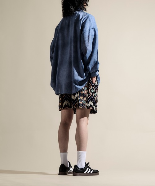 CALIFORNIA OUTFITTERS パンツ 7D21 グラフィック ジャガード 総柄