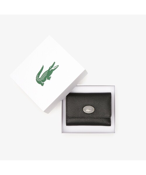「LACOSTE」 財布 FREE ブラック レディース