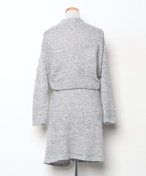 「Ebonyivory」 ニットカーディガン FREE グレー レディース_画像2