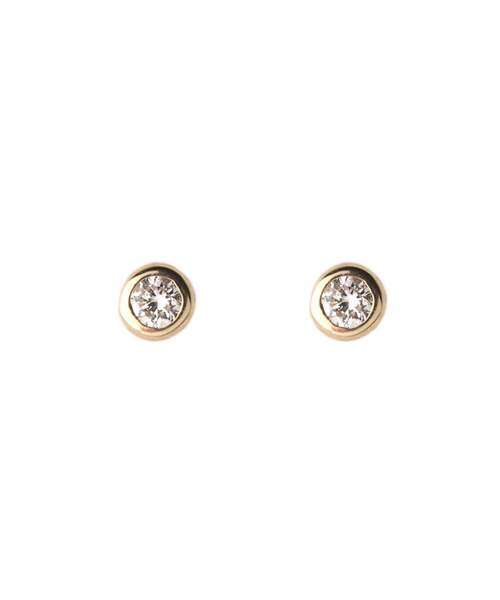 ピアス プチダイヤワントップピアス レディース