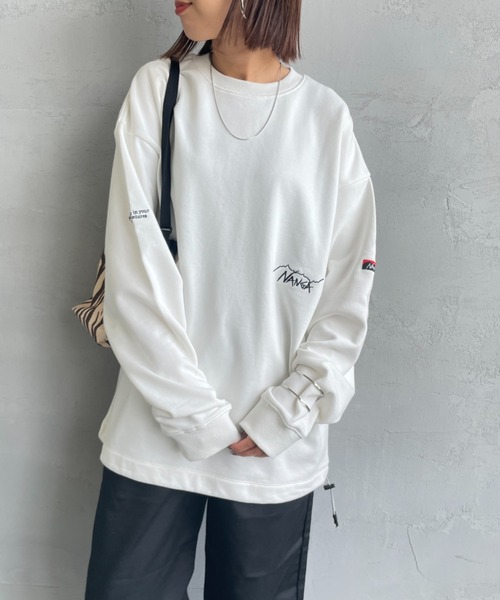 NANGA ナンガ スウェット S NANGA トレーナー スウェット 「NANGA/ナンガ」 別注 バックロゴ