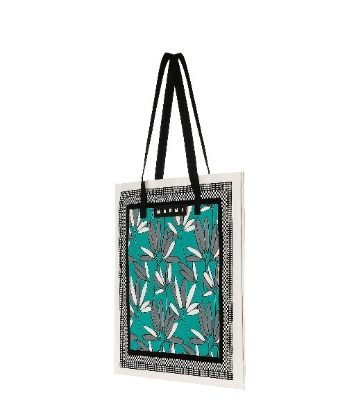 即発送 marni トートバッグ タグ付き 新色❣️ MARNI - 【ラスト1点】PVC ショッピングバック / トートバック