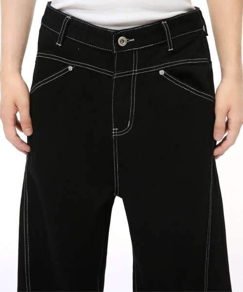 【新品タグ付き】2025S/S Y's ワイズ ワンショルダーデニムパンツ完売品 新品タグ付き】2025S/S Y's ワイズ ワンショルダーデニムパンツ