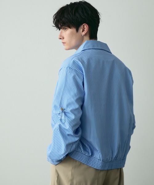 Shoowtime（ショウタイム） ブルゾン アウター Striped Zip Blouson