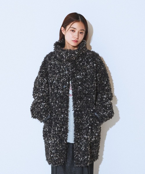 JEANASIS（ジーナシス） ムートンコート ボアコート リバーシブル