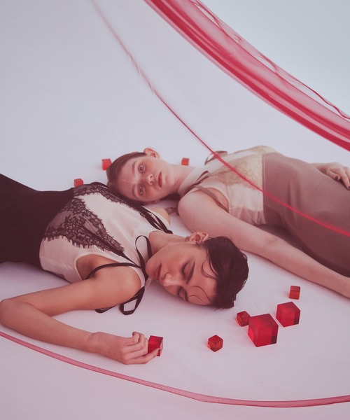 エイミー ミニワンピース　ピンク ノースリーブワンピース エイミーイストワール エイミー ミニワンピース ピンク ノースリーブワンピース エイミー