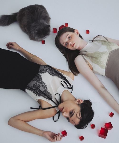 エイミー ミニワンピース　ピンク ノースリーブワンピース エイミーイストワール エイミー ミニワンピース ピンク ノースリーブワンピース エイミー