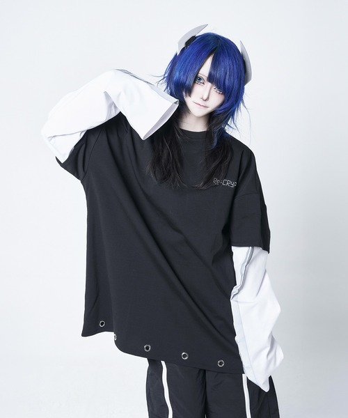 Re：CRYPT（リクリプト） tシャツ レイヤードリフレクターロンT / ワン