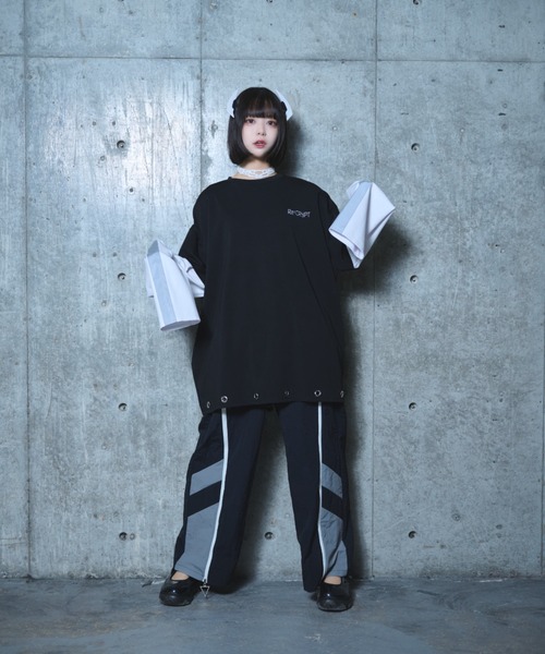 Re：CRYPT（リクリプト） tシャツ レイヤードリフレクターロンT / ワン