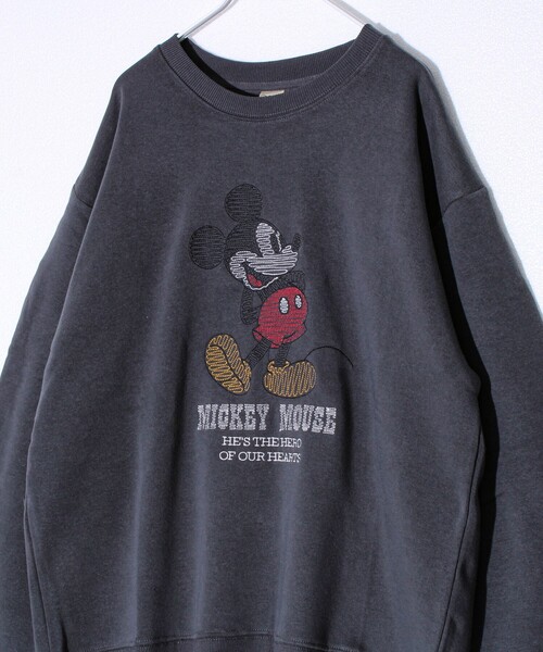 GLOSTER（グロスター） トレーナー スウェット 「ミッキー」UNISEX