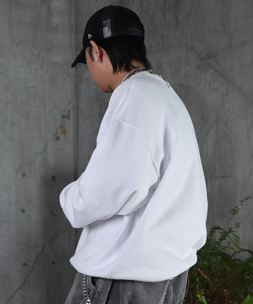 Mサイズ/ホワイト♬メンズ長袖 スウェット　トレーナー 楽天市場】【MAX2,000円OFFCP！16日01:59迄】高品質 裏起毛トレーナー