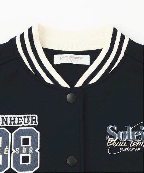 pom ponette junior（ポンポネット ジュニア） スタジャン アウター