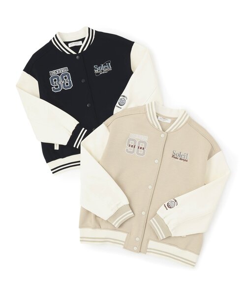 pom ponette junior（ポンポネット ジュニア） スタジャン アウター