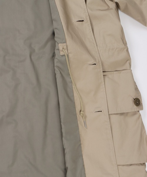 「FIDELITY」 トレンチコート LARGE オリーブ メンズ_画像8